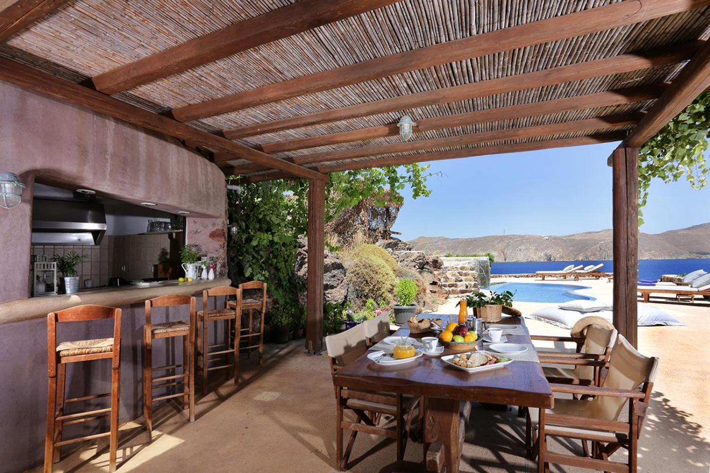 Albatros Club Mykonos Hotell Panormos  Exteriör bild