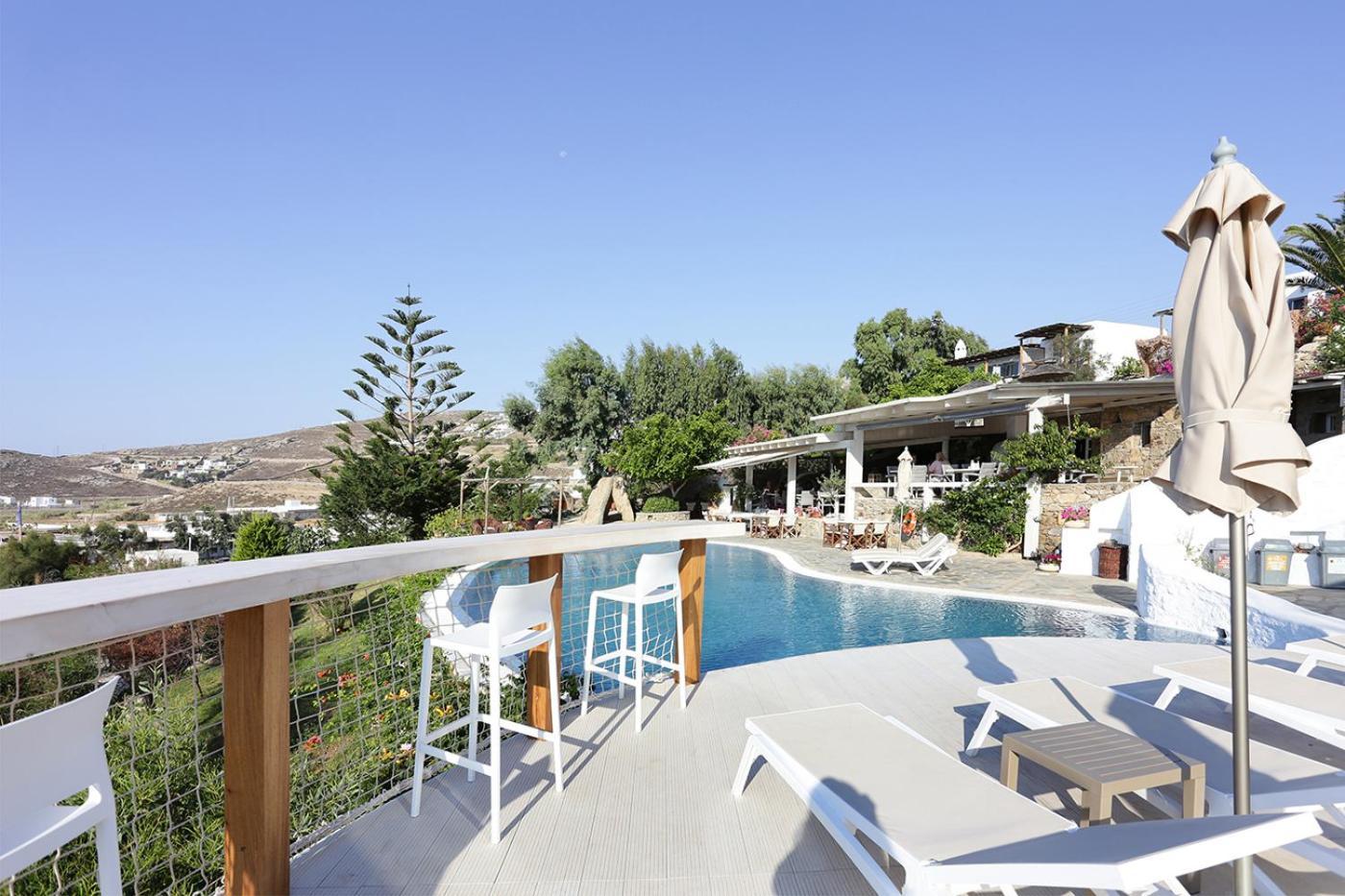 Albatros Club Mykonos Hotell Panormos  Exteriör bild